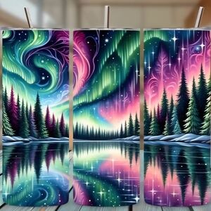 Aurora Borealis Tumbler Set - Multicolor
